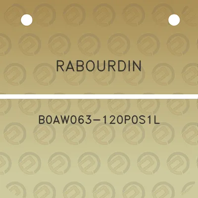rabourdin-b0aw063-120p0s1l
