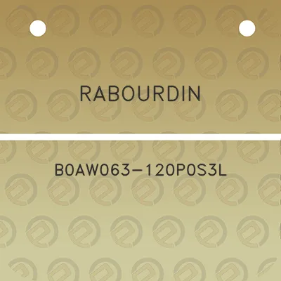 rabourdin-b0aw063-120p0s3l