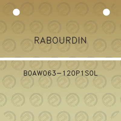 rabourdin-b0aw063-120p1s0l