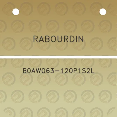 rabourdin-b0aw063-120p1s2l