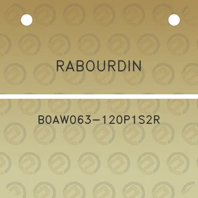 rabourdin-b0aw063-120p1s2r