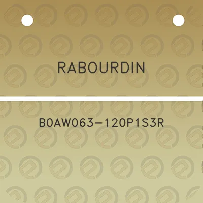 rabourdin-b0aw063-120p1s3r