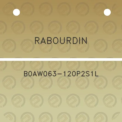 rabourdin-b0aw063-120p2s1l