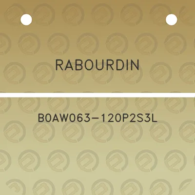 rabourdin-b0aw063-120p2s3l