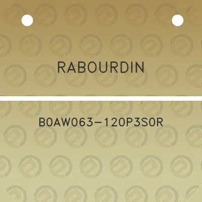 rabourdin-b0aw063-120p3s0r