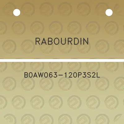 rabourdin-b0aw063-120p3s2l