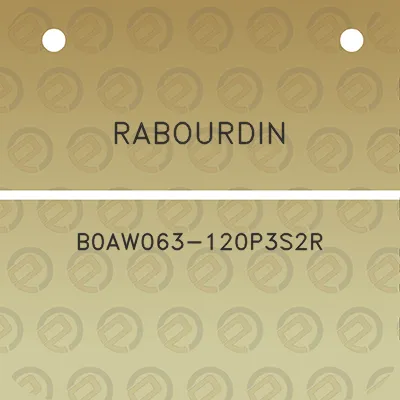 rabourdin-b0aw063-120p3s2r