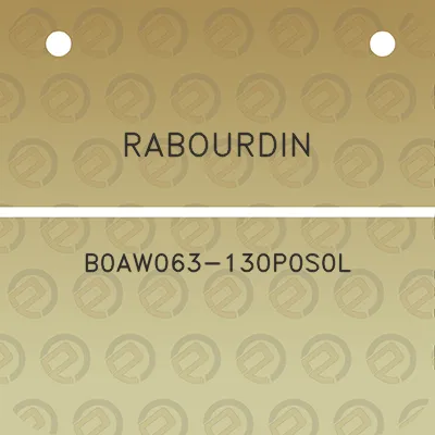 rabourdin-b0aw063-130p0s0l