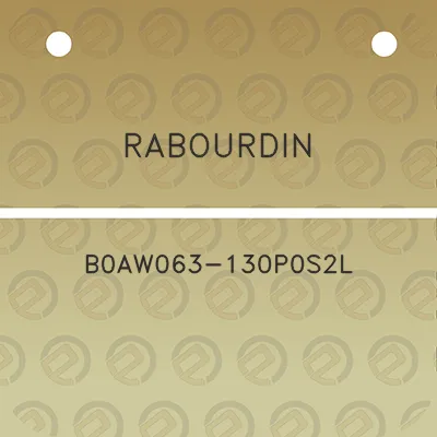 rabourdin-b0aw063-130p0s2l