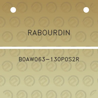 rabourdin-b0aw063-130p0s2r