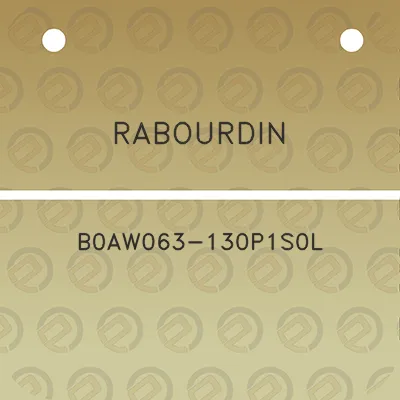 rabourdin-b0aw063-130p1s0l