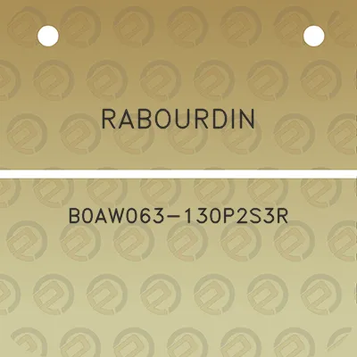 rabourdin-b0aw063-130p2s3r