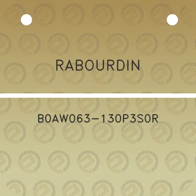 rabourdin-b0aw063-130p3s0r