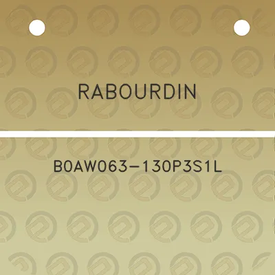 rabourdin-b0aw063-130p3s1l