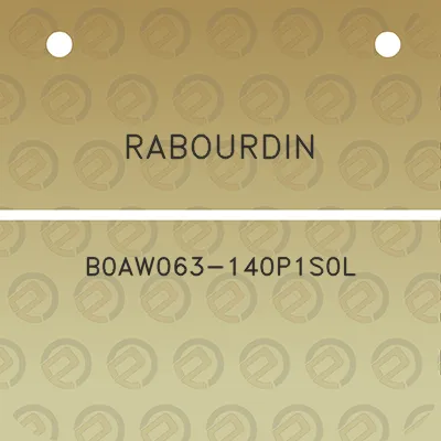 rabourdin-b0aw063-140p1s0l