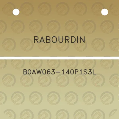 rabourdin-b0aw063-140p1s3l