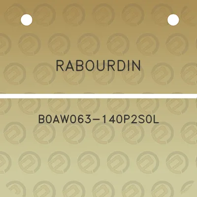 rabourdin-b0aw063-140p2s0l