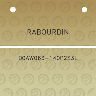 rabourdin-b0aw063-140p2s3l