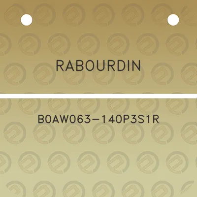 rabourdin-b0aw063-140p3s1r