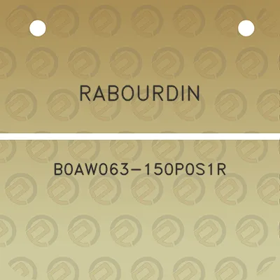 rabourdin-b0aw063-150p0s1r