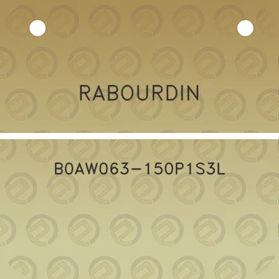 rabourdin-b0aw063-150p1s3l