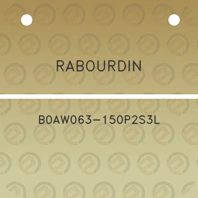 rabourdin-b0aw063-150p2s3l