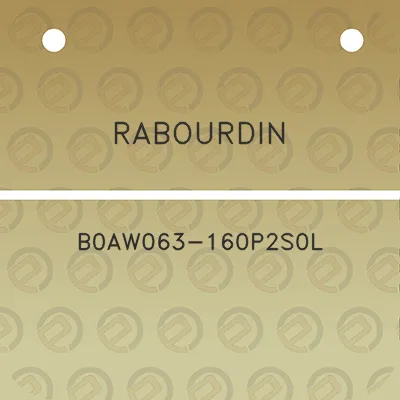 rabourdin-b0aw063-160p2s0l