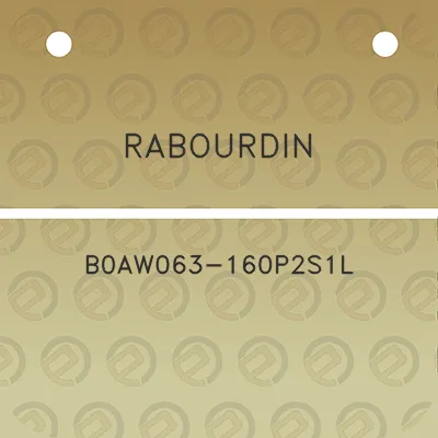 rabourdin-b0aw063-160p2s1l