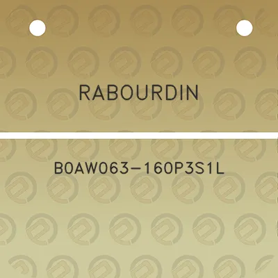 rabourdin-b0aw063-160p3s1l