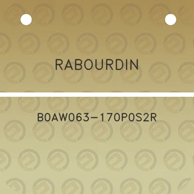 rabourdin-b0aw063-170p0s2r