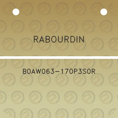 rabourdin-b0aw063-170p3s0r