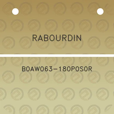 rabourdin-b0aw063-180p0s0r