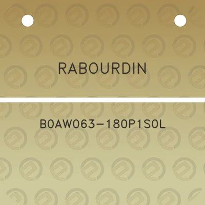 rabourdin-b0aw063-180p1s0l