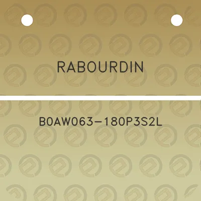 rabourdin-b0aw063-180p3s2l