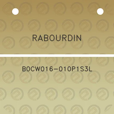 rabourdin-b0cw016-010p1s3l