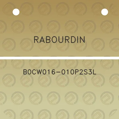 rabourdin-b0cw016-010p2s3l