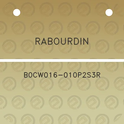 rabourdin-b0cw016-010p2s3r