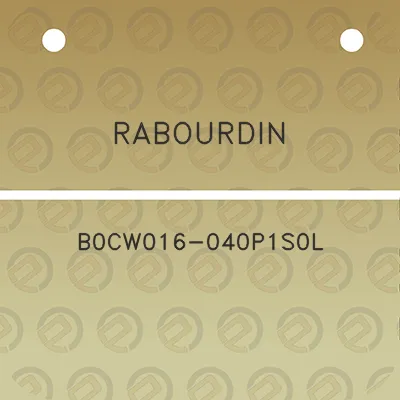 rabourdin-b0cw016-040p1s0l