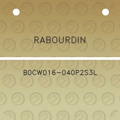 rabourdin-b0cw016-040p2s3l