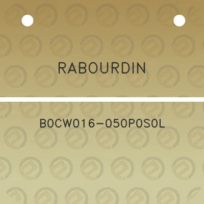 rabourdin-b0cw016-050p0s0l