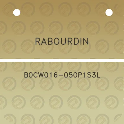 rabourdin-b0cw016-050p1s3l