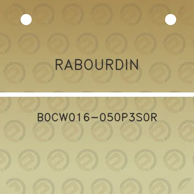 rabourdin-b0cw016-050p3s0r