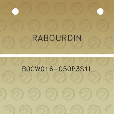 rabourdin-b0cw016-050p3s1l