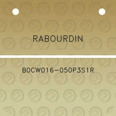 rabourdin-b0cw016-050p3s1r