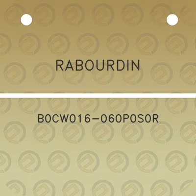 rabourdin-b0cw016-060p0s0r