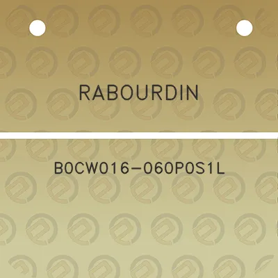 rabourdin-b0cw016-060p0s1l