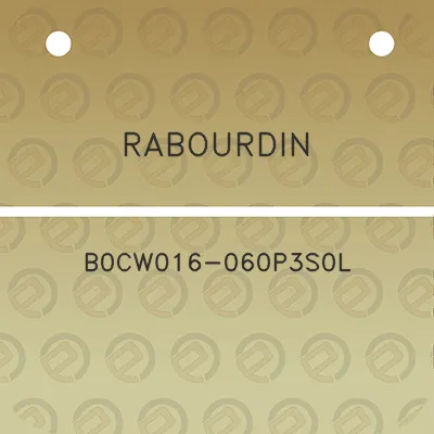 rabourdin-b0cw016-060p3s0l