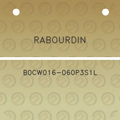 rabourdin-b0cw016-060p3s1l