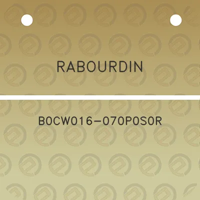 rabourdin-b0cw016-070p0s0r