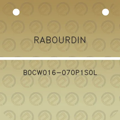 rabourdin-b0cw016-070p1s0l